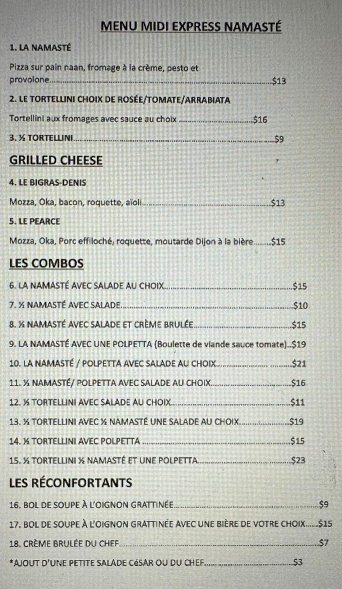 Auberge Et Bistro Namaste Lachute Eksteriør billede